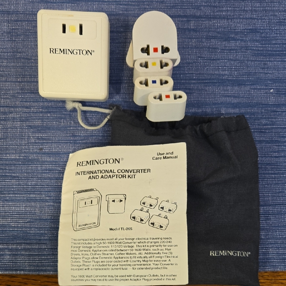 REMINGTON International Converter & Adaptor Kit